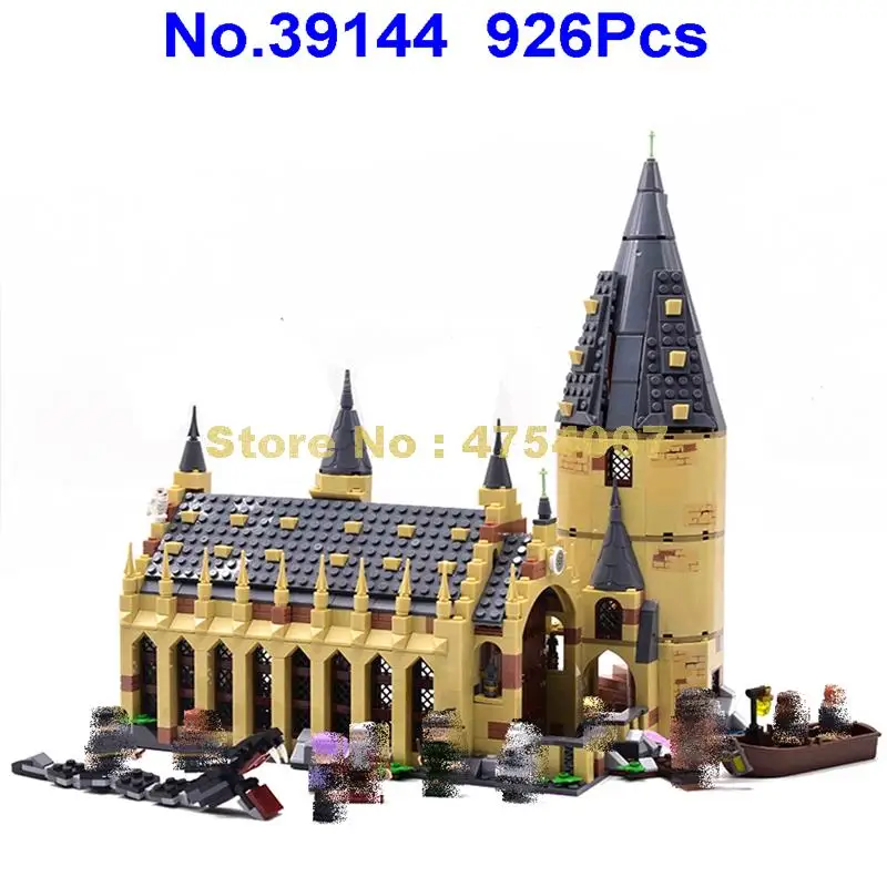 39144 926 шт Гарри, кино great wall house lele 10 фигурок строительные блоки 75954 игрушка