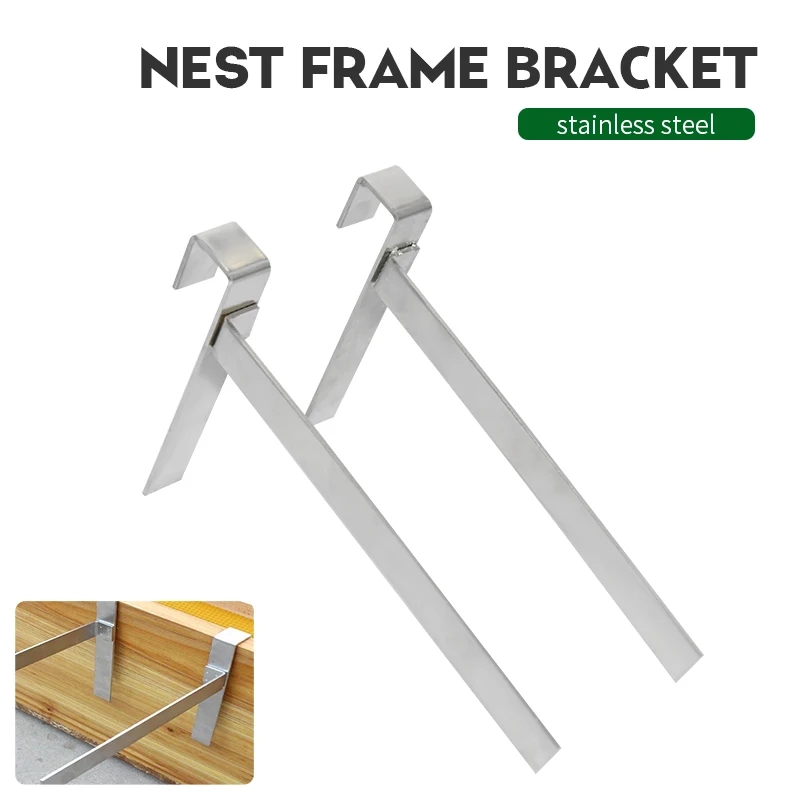 

Beekeeping Frame Holder Bee Hive Perch Side Mount Tools Durable Equipment Kit Beehive Supplies Beekeeper Tool Support Bracket