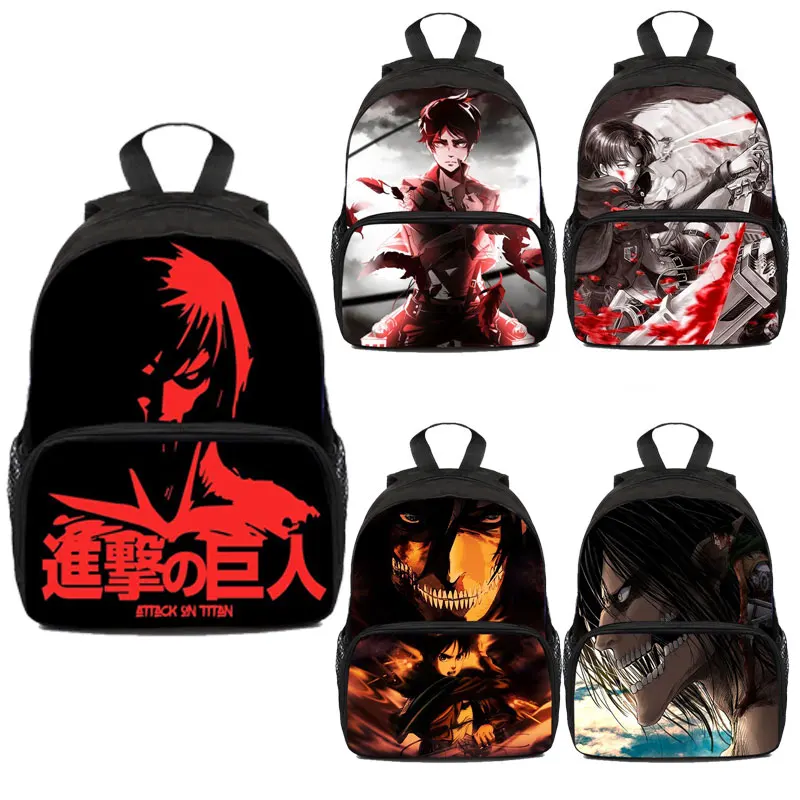 Аниме Обувь для косплея по аниме атака на Титанов подростков рюкзак студентов