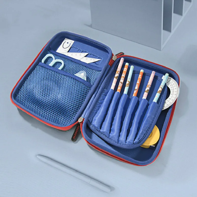 Кавайный пенал симпатичный карандаш коробка trousse scolair emultifunctional школьные