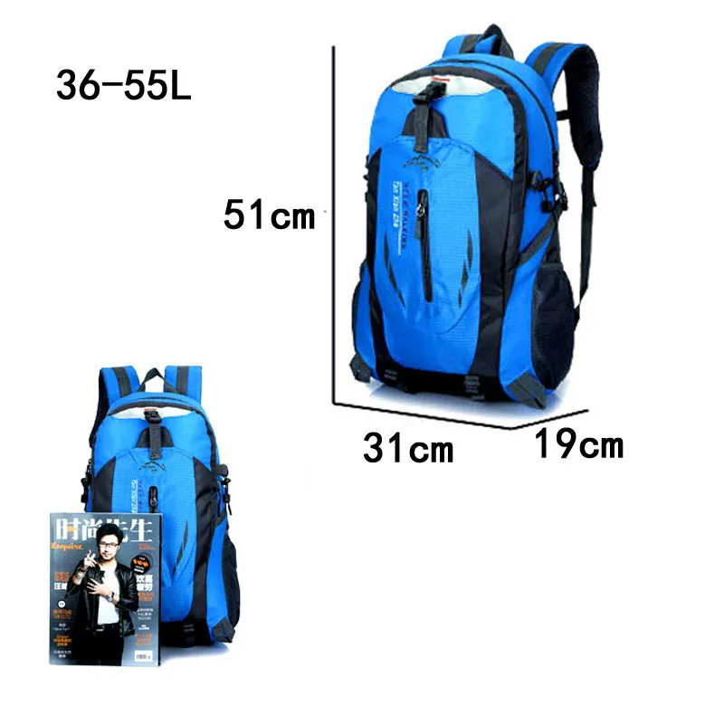 40L открытый рюкзак для мужчин и женщин треккинг скалолазание велосипедный туризм