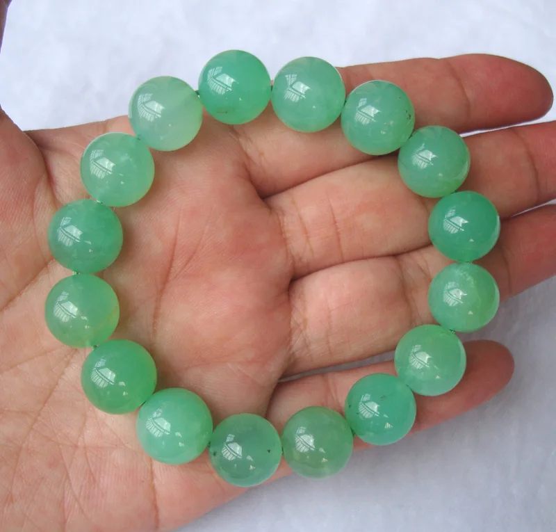 Бесплатная доставка натуральный Австралийский хризопраз круглые бусины 12 5 мм