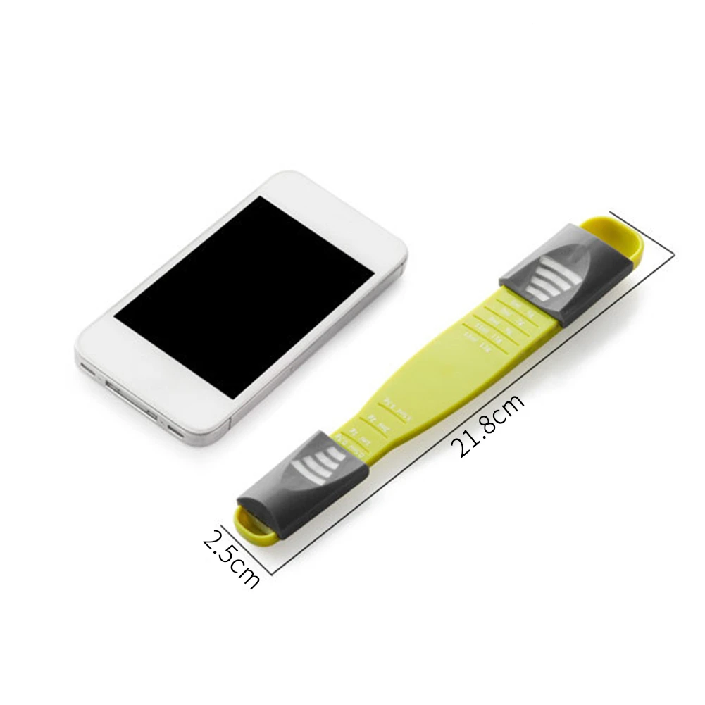 Пластиковая мерная ложка чашка с двойной головкой девять киосков регулируемая