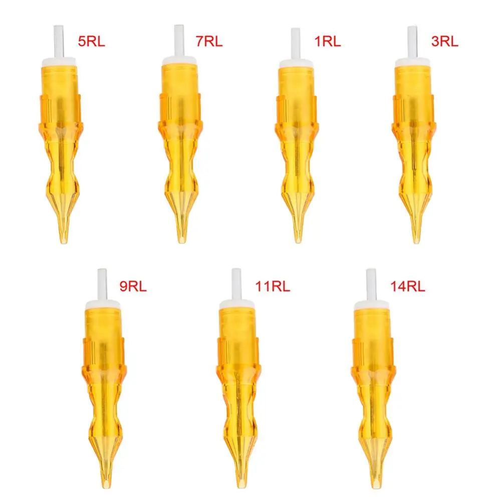 Горячая Распродажа 20 шт. одноразовые картриджи для татуировок с