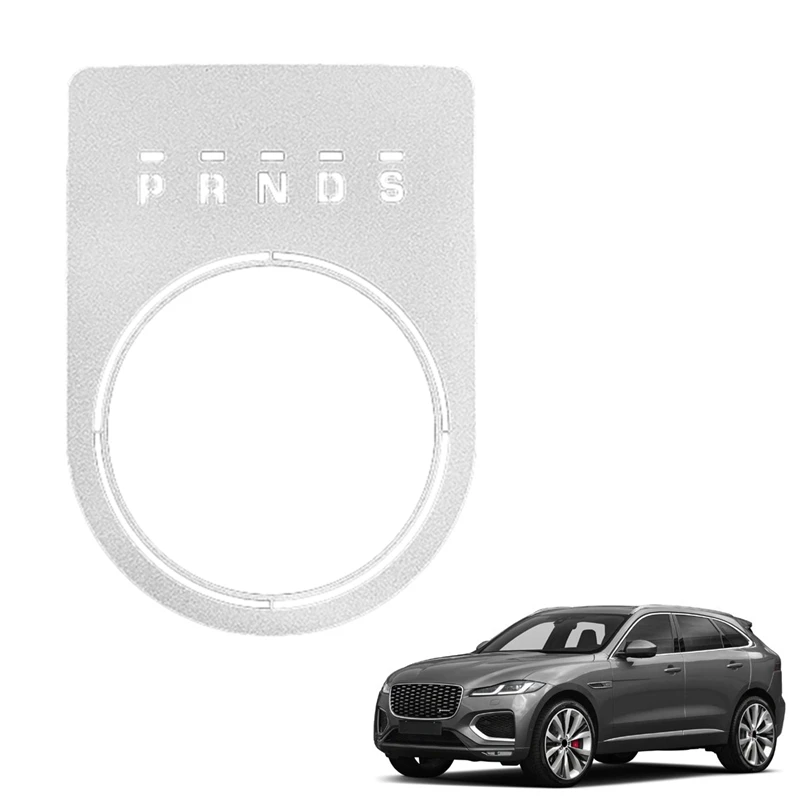 

For Jaguar F-PACE XE XF XJS R Sport X761 X760 X260 Chrome Gearshift Gear Shift Box Display Frame Molding Cover Kit Trim