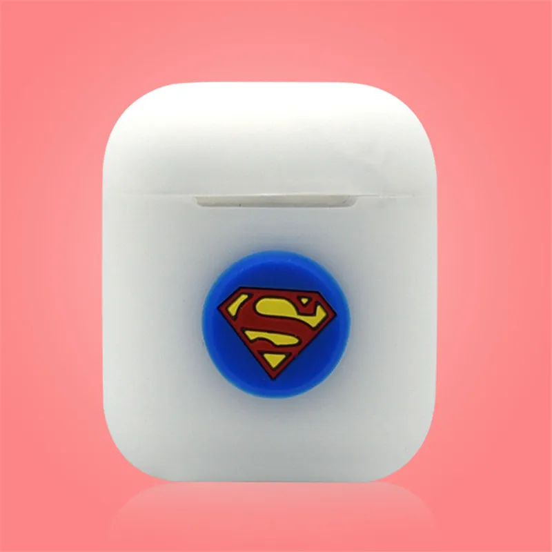 Marvel чехол для гарнитуры для Apple Airpods защитный чехол для airpods противоударный чехол coque capa