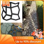 1 шт., форма для самостоятельного изготовления тротуарной дорожки, форма для создания дорожек из бетона, многоразовое украшение сада