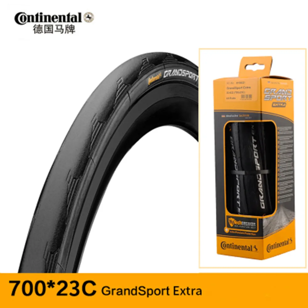 Grand SP Extra700-23 Континентальная оригинальная велосипедная шина, 1 шт., 700* 23c/25c, складная шина для шоссейного велосипеда, сверхлегкая Складная шина, велосипедные запчасти, велосипедные шины - Цвет: Grand SP Extra700-23