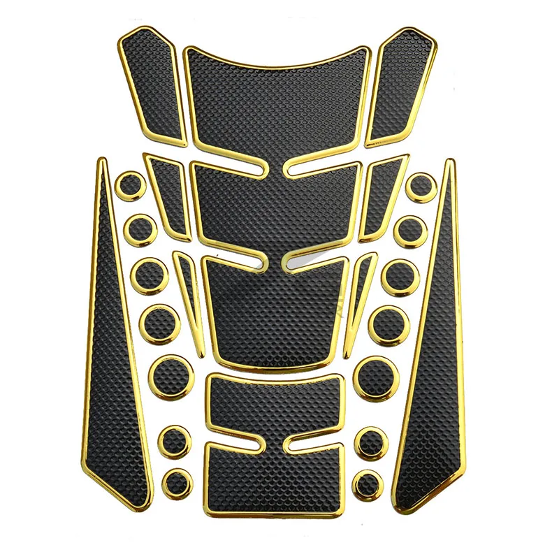 3D наклейки на бак мотоцикла защитные для YAMAHA YZF R1 R25 R6 R7 MT07 FJR1300 MT09 XJR1300 XJR400 YZF600/750