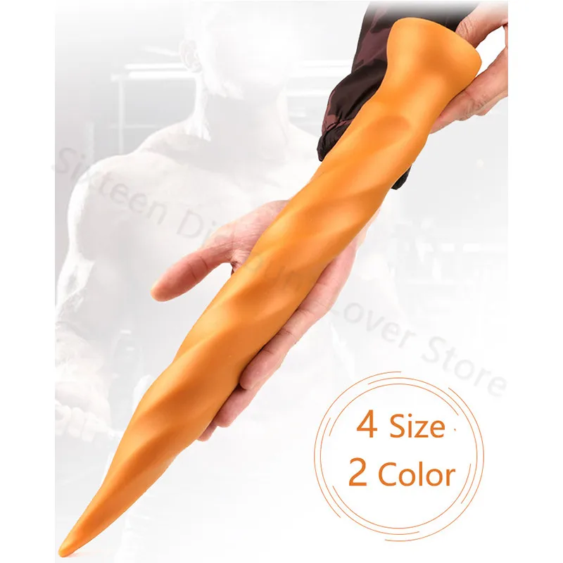 Новинка супер мягкая анальная пробка фаллоимитатор Большая искусственная