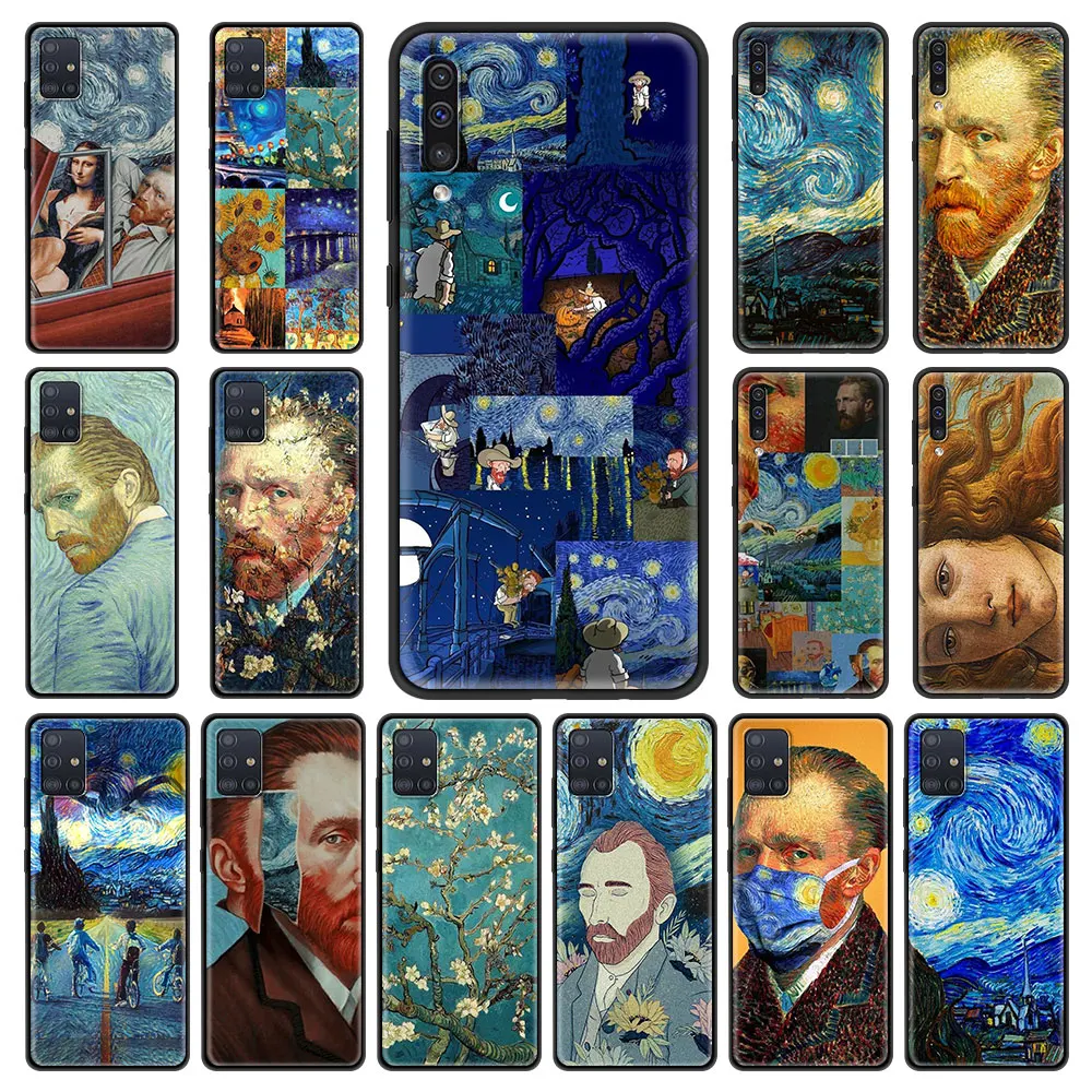 

Van Gogh oil painting Art Cover for Samsung Galaxy A51 A71 A21s A31 A12 A41 A11 A02s A42 A01 A21 A91 A32 A52 A72 5G Phone Case