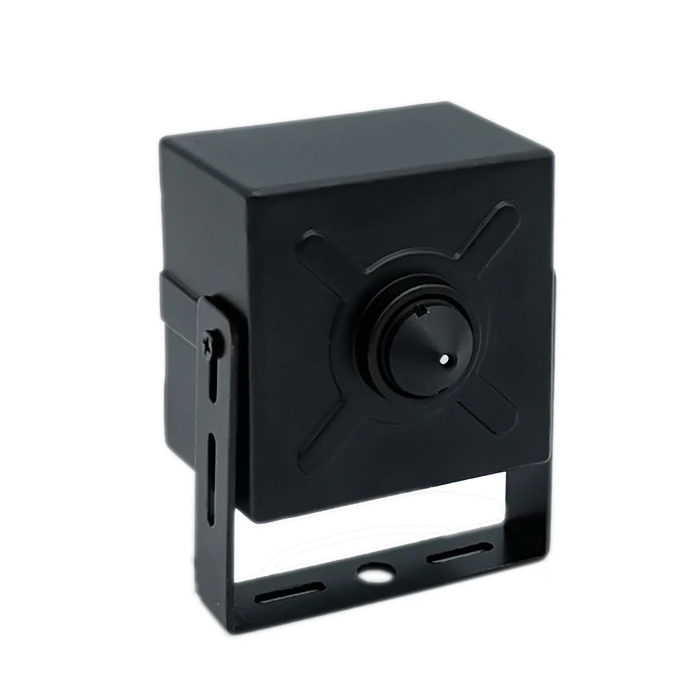 4K 8MP Wifi PoE StarlightIMX415 Pin кубическая квадратная мини IP-камера с отверстием Корейская