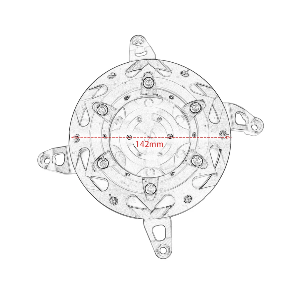 SMAX 155 левая и правая крышка статора двигателя с ЧПУ защитная накладка на ползунок