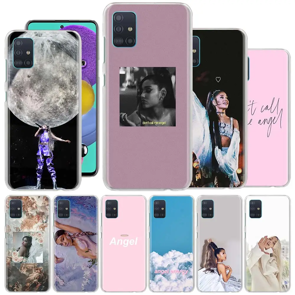 

Call Me Angel Ariana Grande Phone Case for Samsung Galaxy M10 M20 M30 M40 M11 M21 M31 M51 A7 A9 2018 A51 A71 A50 A70 Hard Case
