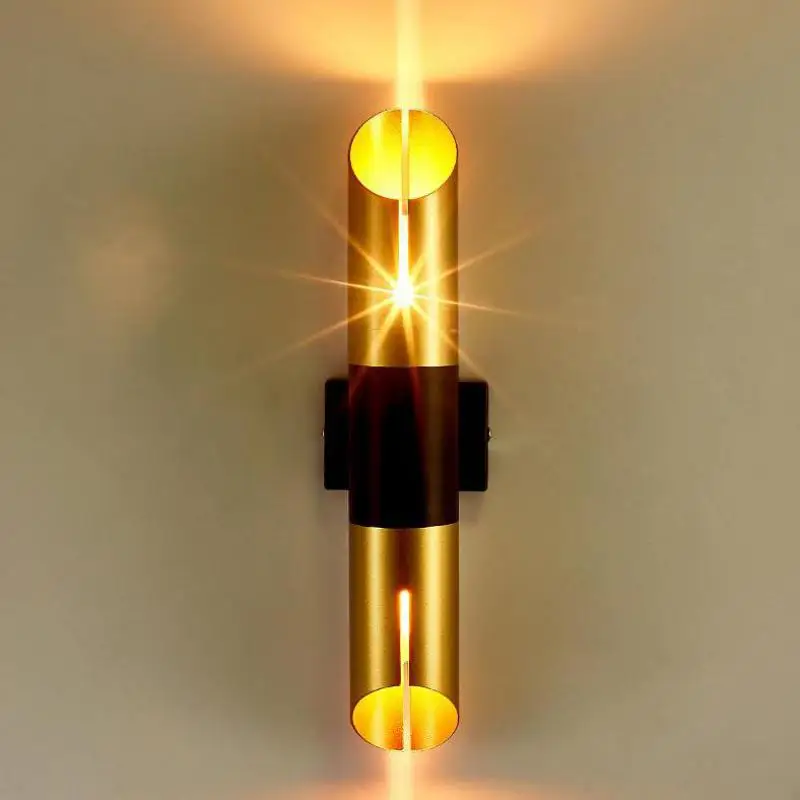 

Modern Creative Hotel Bedside Wall Lamp Bar Corridor Wall Bedroom Lights Decorative European Living Room Bedroom Mirror Lights