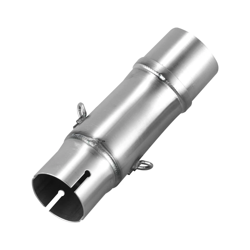 

Выхлопная средняя труба мотоцикла 51 мм, выхлопная Соединительная труба без выхлопной трубы, для Kawasaki Ninja400 Ninja 400 Z400 2018 2