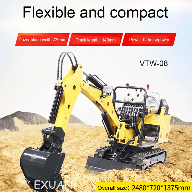 Рисунок 2 - Бытовой сельскохозяйственный небольшой экскаватор