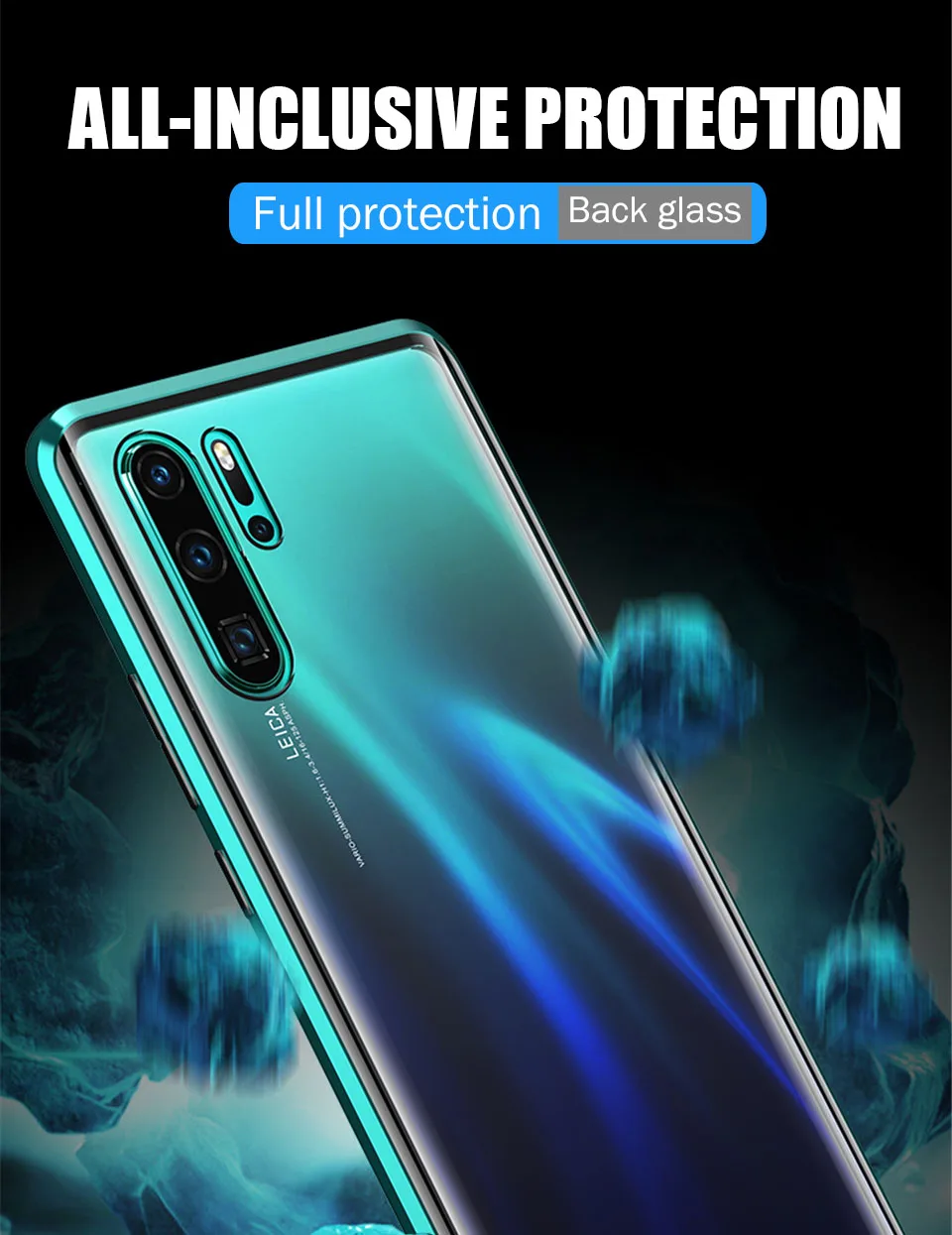 Чехол для huawei mate 20 Pro 10 P20 Lite противоударный чехол на P Smart P30 Lite закаленное стекло Магнитная Адсорбция Задняя Крышка P