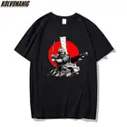Лето, большеразмерная футболка Аниме Драконий жемчуг для мужчин и женщин японских самураев, пластичный монтаж, 3D с принтом в стиле Харадзюку, Стиль-стрит хип-хоп футболки 