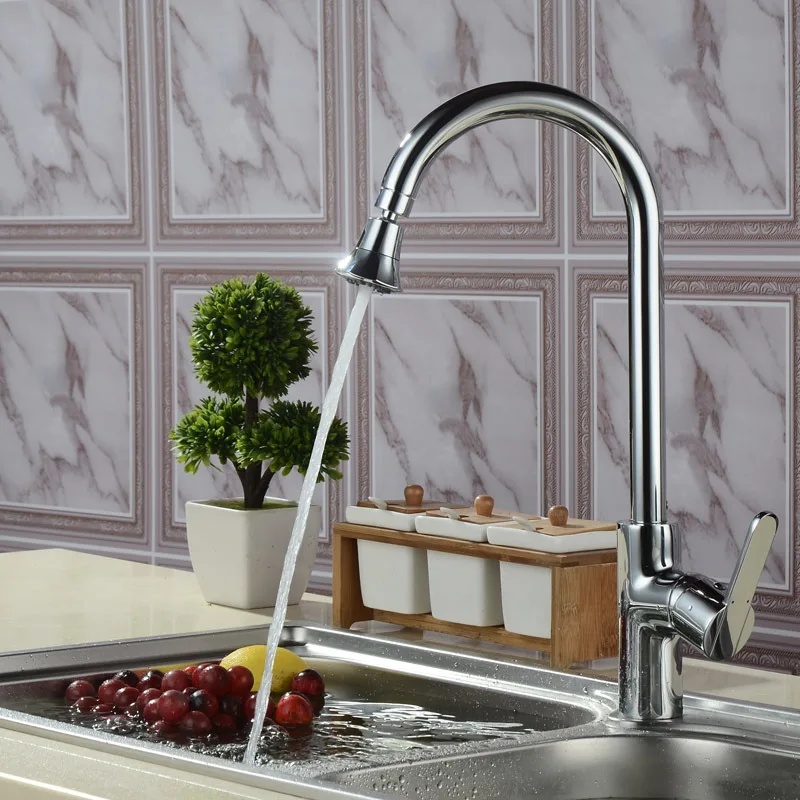 

Kitchen Faucet Sprinkler Bubbler 360 Degree Swivel Water Saving Tap Adjustable 2 Modes Anti-Splash For Kitchen Bathroom