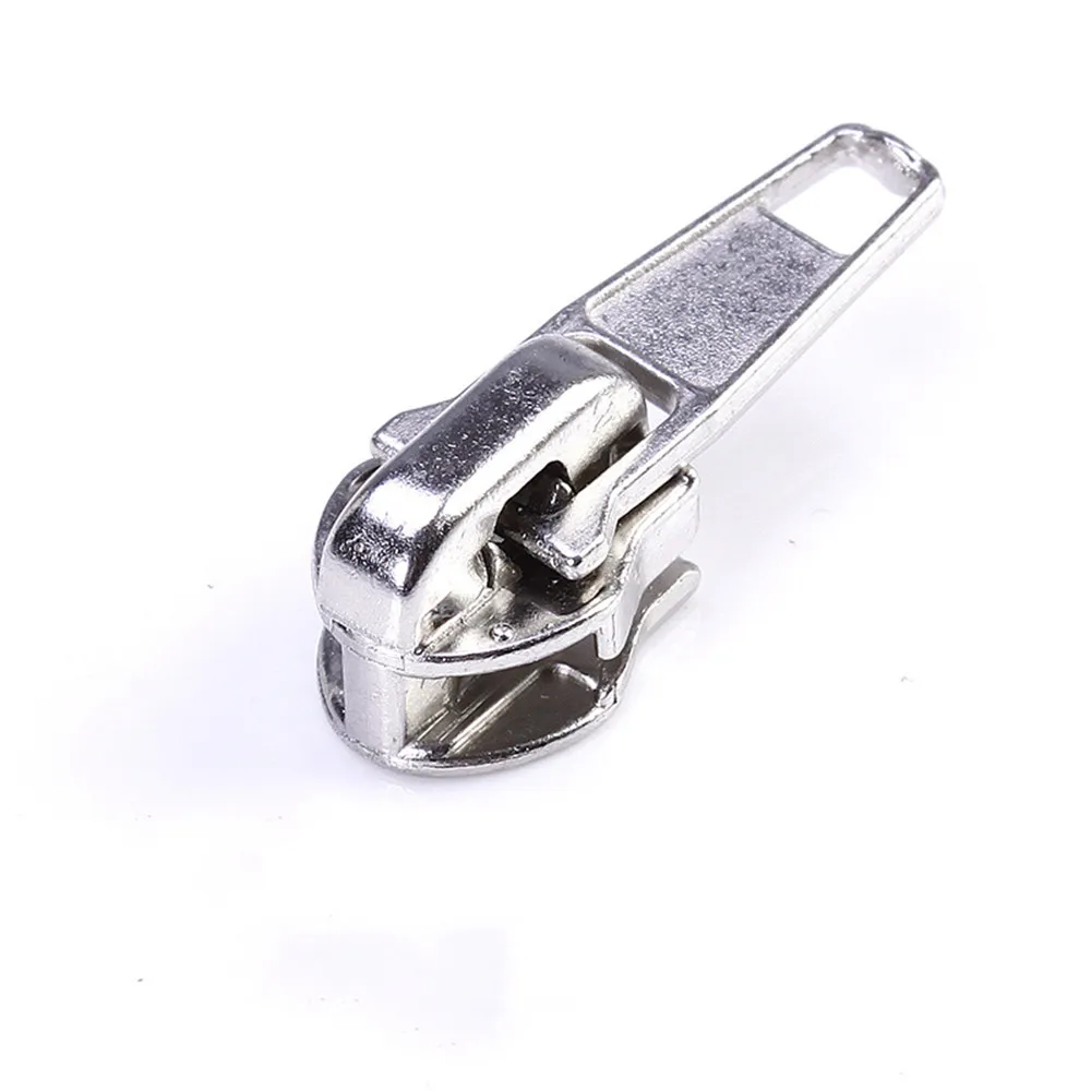 

10pcs/ Set 3# Metal Zipper Slider Zipper Head Pull Replacement Repair Kit Garment Bag DIY Zip Fastenings Accessories Drop Ship