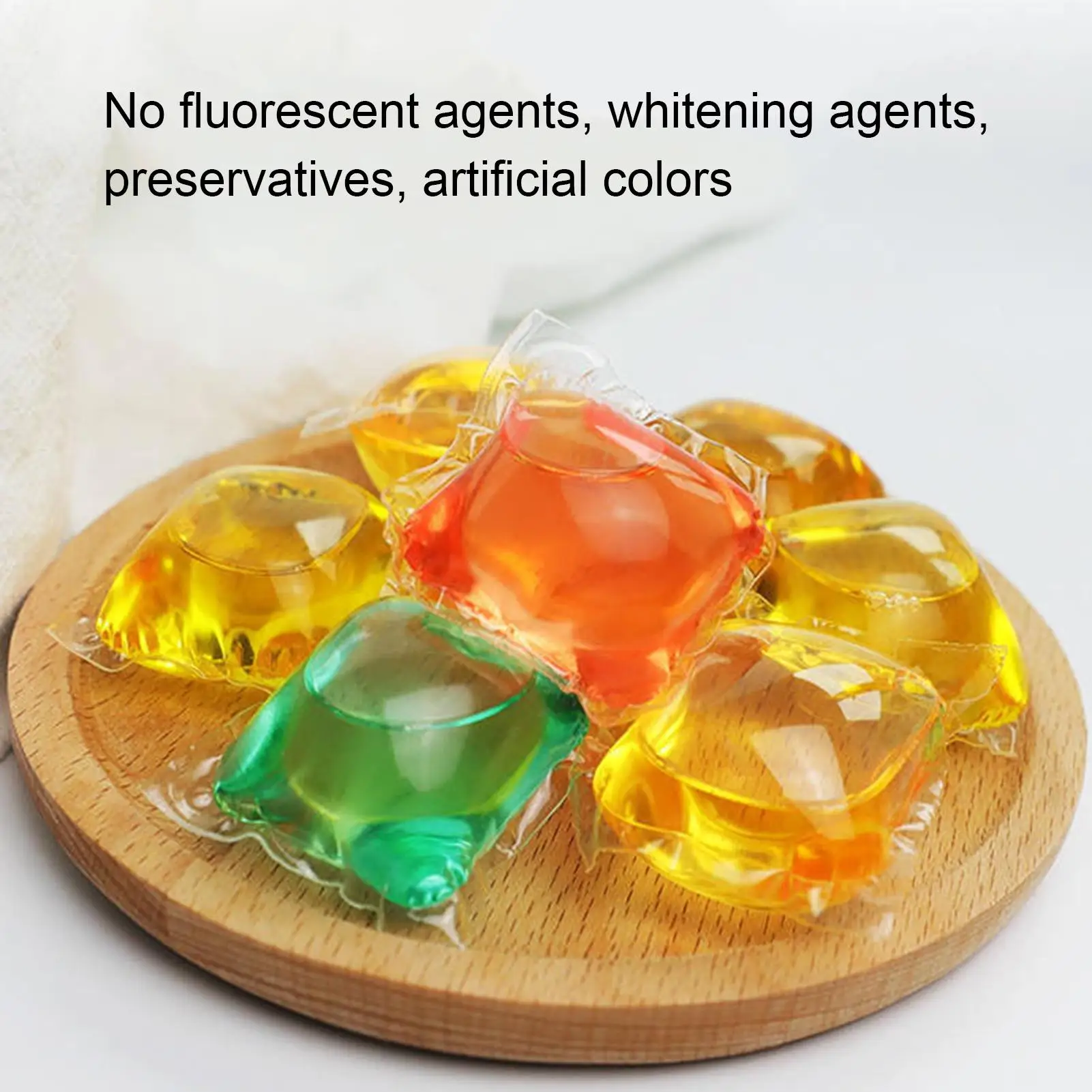 

30Pcs Household Multicolor Stain Removal Lasting Fragrance Laundry Beads Ball