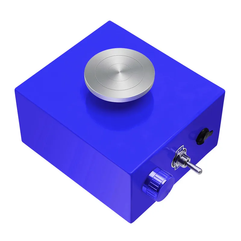 

Mini Turntables Pottery Wheel, Pottery Machine Electric Pottery Wheel DIY Clay Tool with Tray for Ceramic Work EU US Plug