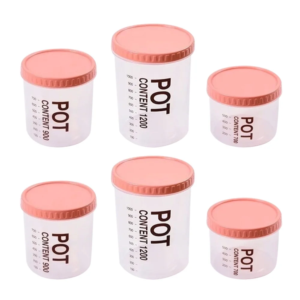 6 шт. герметичные контейнеры для хранения продуктов|Бутылки банки и коробки| |