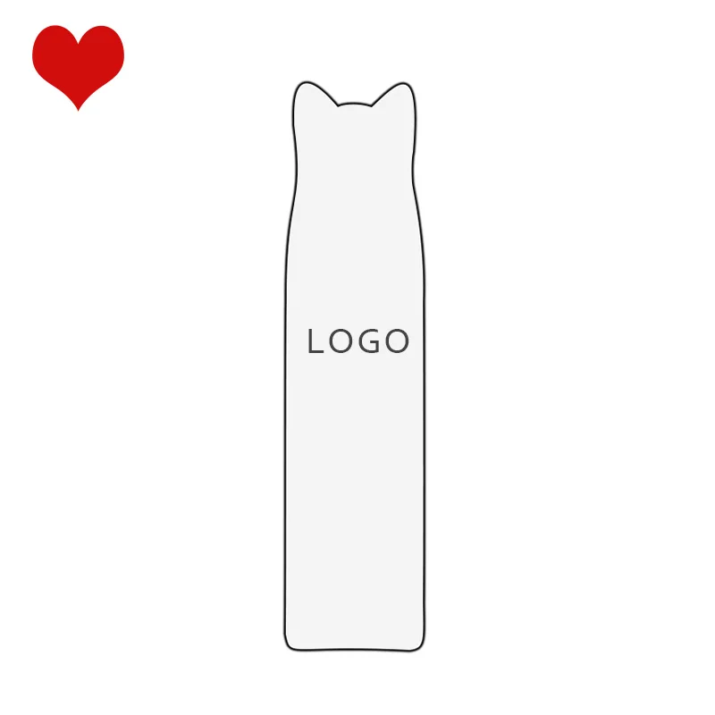 Logo customization 320 мл/11 унций термос с двойными стенками, бутылка для воды из нержавеющей стали, термосы с милыми кошачьими ушками лисы, Термокружка для кофе, чая, молока, путешествий - Цвет: Logo customization