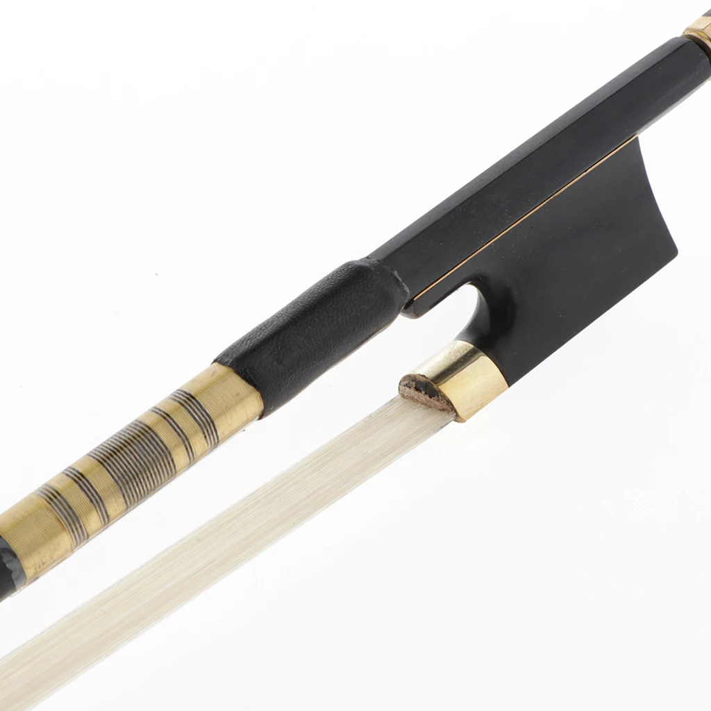 

4/4 Violin Bow Advanced Carbon Fiber Stick Straight Pernambuco Performance