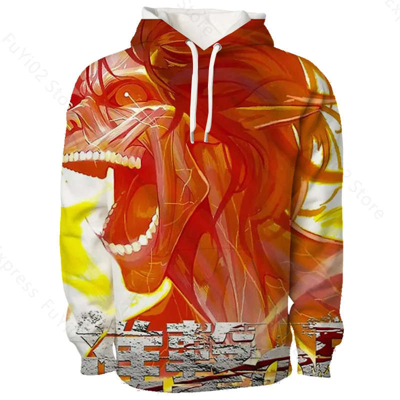 

Attack on Titan 3D Printing Newest Second Element Hoodie Fashion Cool Pullover Man Women Sports Hat Coat Popular Hoodies