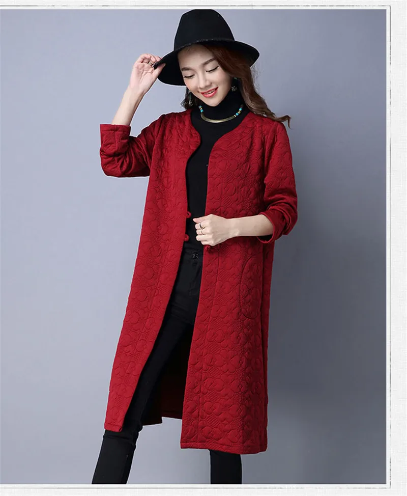 Винтажная красная ветровка в китайском стиле Женский Тренч пальто для женщин