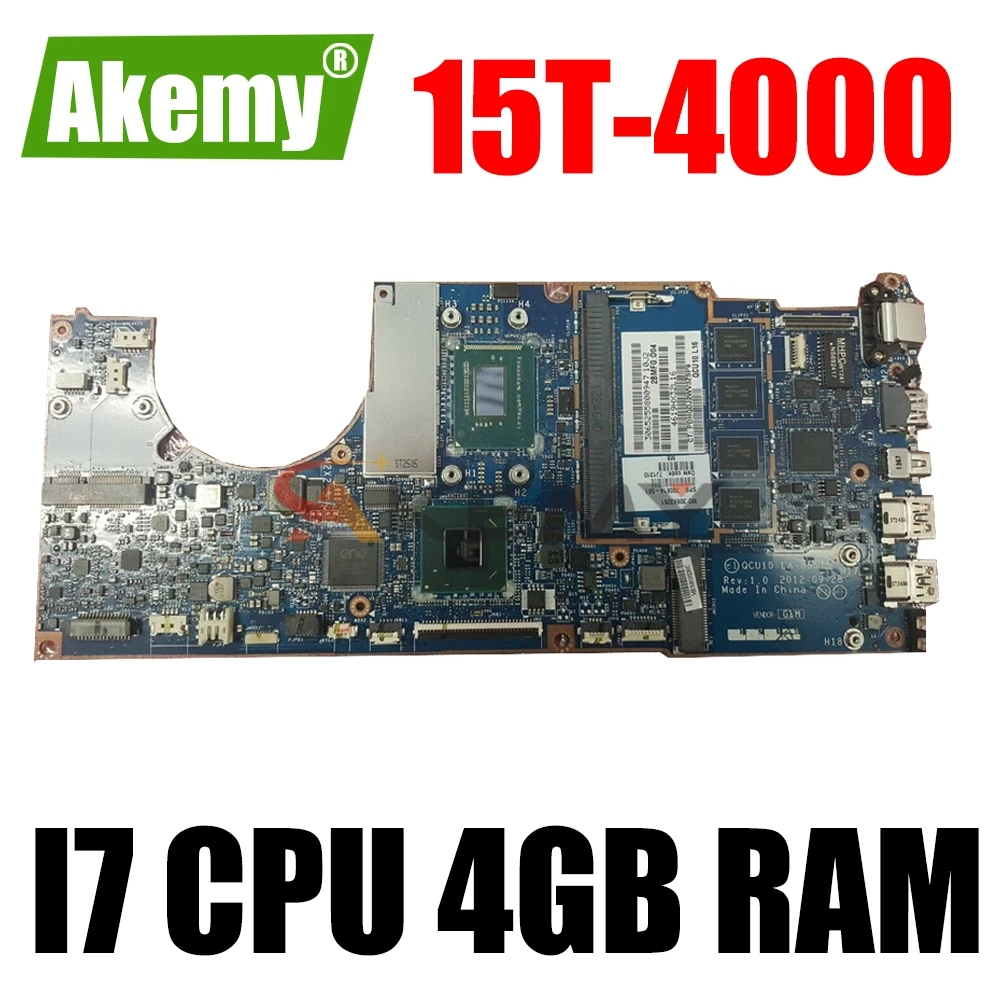 

Материнская плата 700814-501 700814-601 700814-001 для ноутбука HP Spectre XT Touchsmart 15T-4000 с процессором I7, быстрая память 4 Гб, DDR3