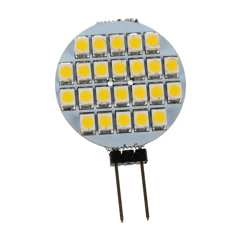 10x G4 SMD 24 светодиодный шкаф морской Кемпер автомобильная лампа 12V теплый белый
