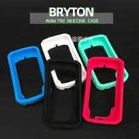 bryton rider 750 rider750 case bike computer silicone cover cartoon rubber protective with hd film for bryton750
