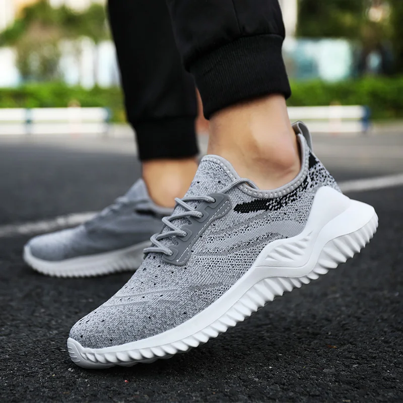 

Men Sneakers Fashion Men Casual Shoes Breathable Men Shoes Walking Sneakers Men's Tennis Black Tenis Masculino Zapatillas Hombre