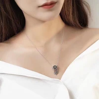 tassel dream catcher charm ms necklace clavicle chain jewelry for fresh temperament wmoen girl necklaces gift birthday party