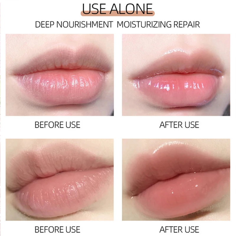 Жидкий бальзам для губ жидкий маслоотталкивающий натуральный блеск увлажняющий