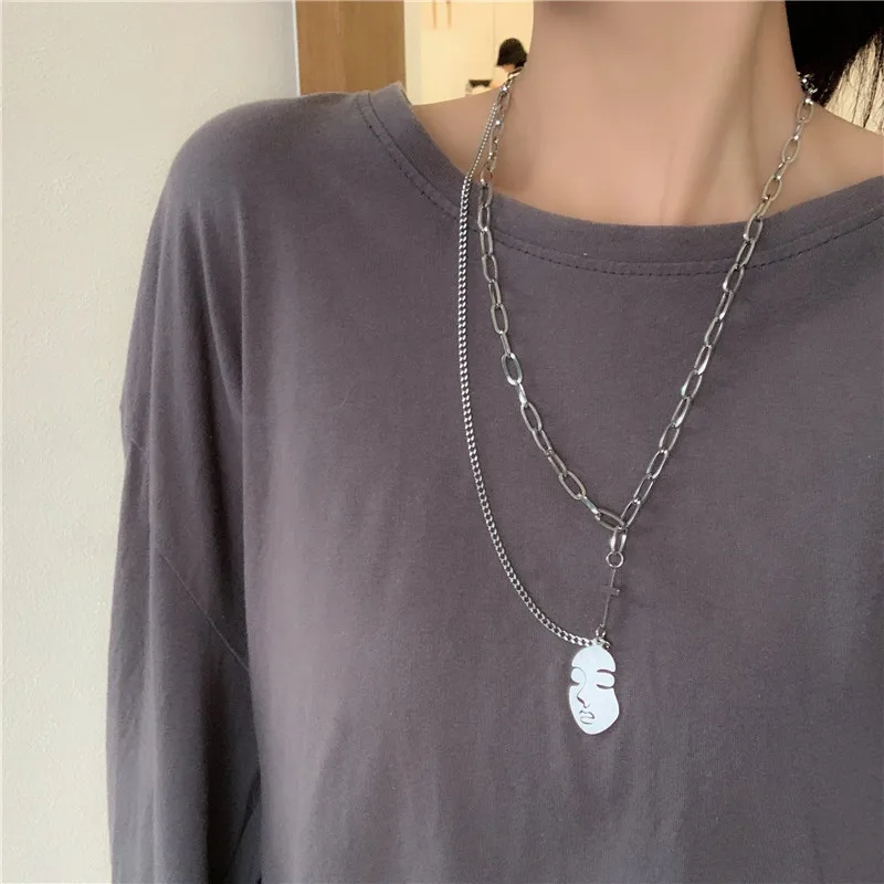 Холодный стиль хип хоп двойной слой для мужчин и женщин подходящее ко всему