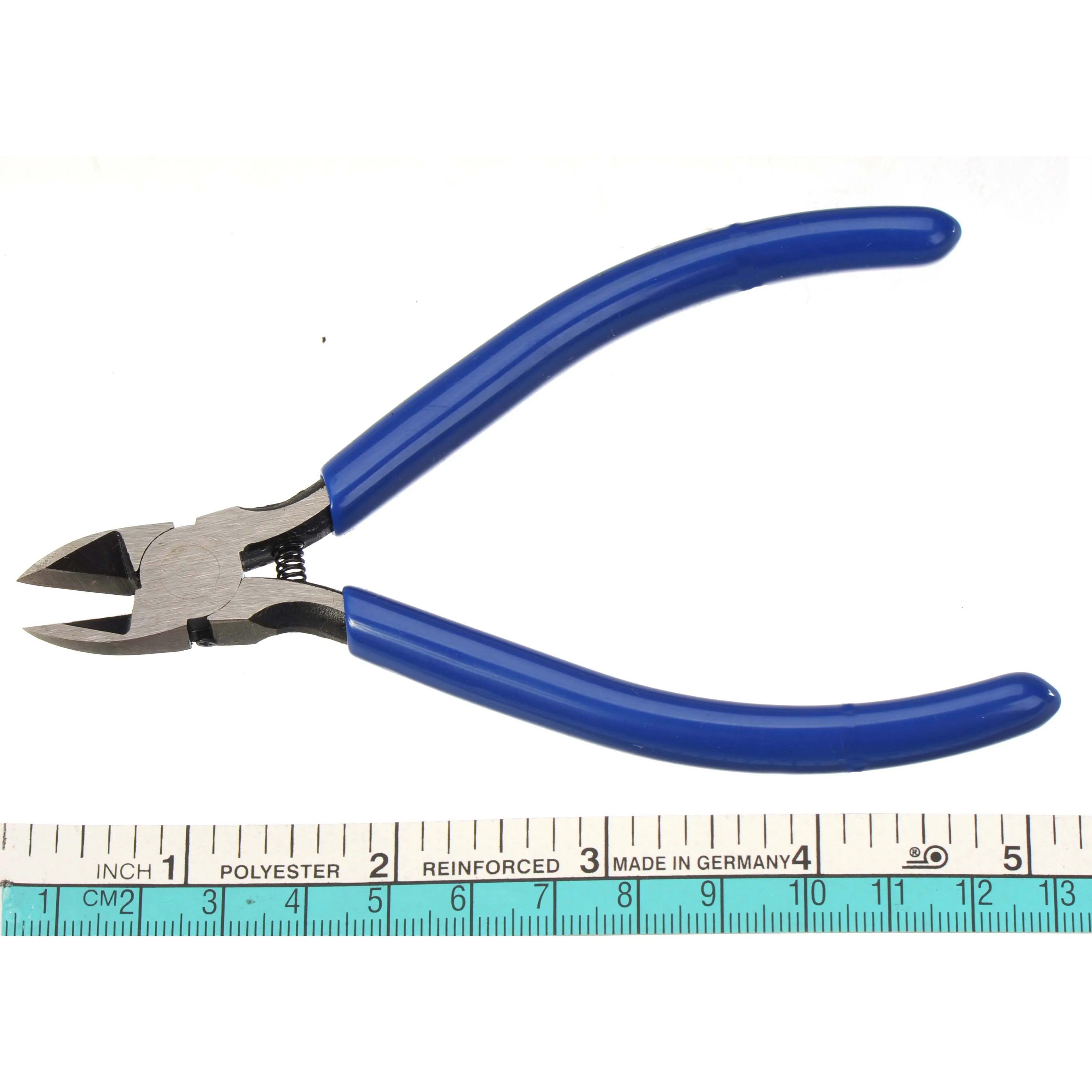 

Jewelry Tools Pliers Diagonal Wire Cutters Handmade DIY Equipment 55# Excellent Steel Material Spring Sharp Blue Classic 1 pc