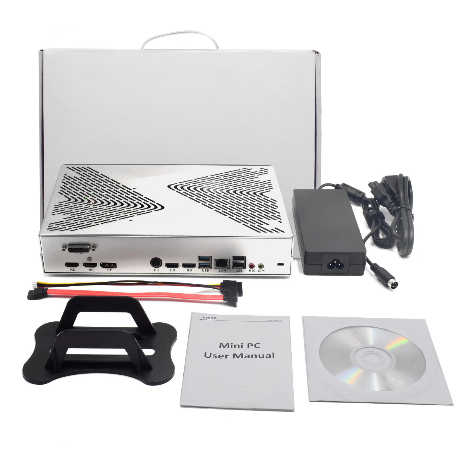 Мини Игровой Компьютер VENOEN Intel i7 7700 i5 8500 7500 8100 NVIDIA GTX 1050ti настольный мини ПК