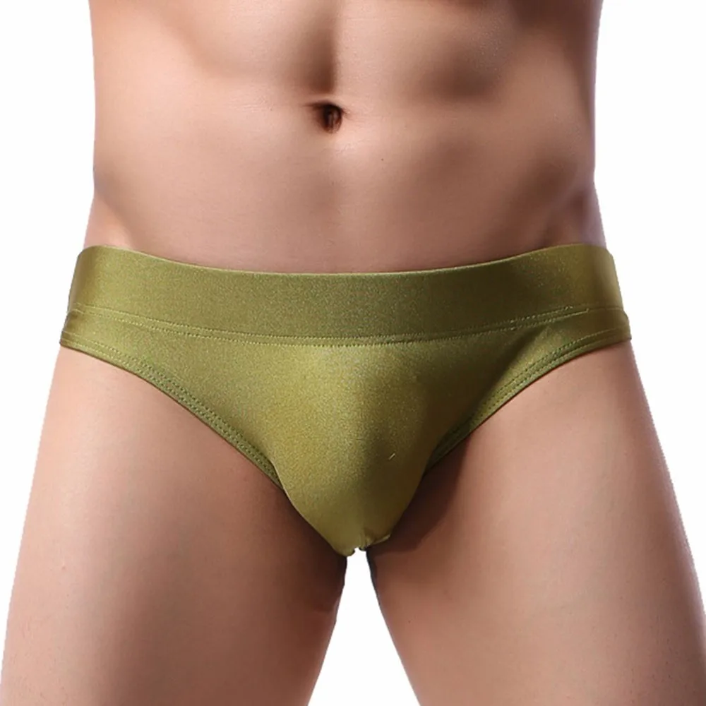 

Men Solid Color Comfortable Fashion Sexy Low Waist Breathable Brief Underwear Fashion Gays Clothes Sissy Pant Gays Clothes Boxer