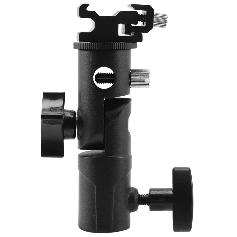 

Camera Flash Speedlite Mount,Professional Swivel Light Stand Light Bracket Umbrella Bracket Mount Shoe Holder E Type For Canon N