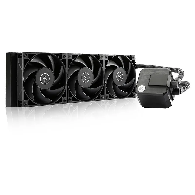 

EK AIO Basic 360 All-in-One CPU Water Cooling Radiator 360MM Water Drain Powerful Water Pump FDB Fan Desktop Liquid CPU Cooler