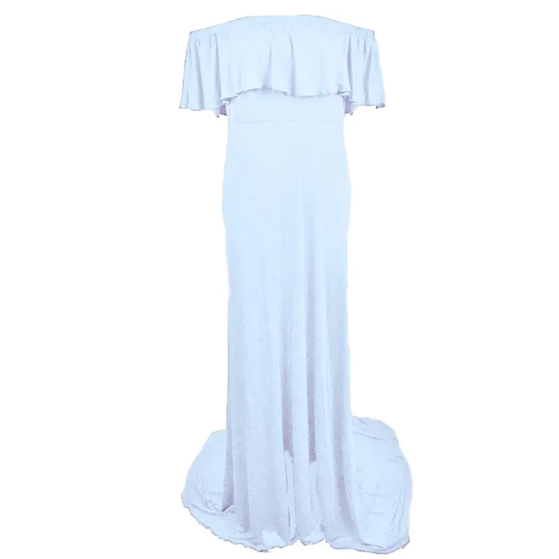 

Shoulderless Maternity Dresses For Photo Shoot Maternity Photography Props Pregnancy Dress Photography Maxi Dress Gown Pregnant