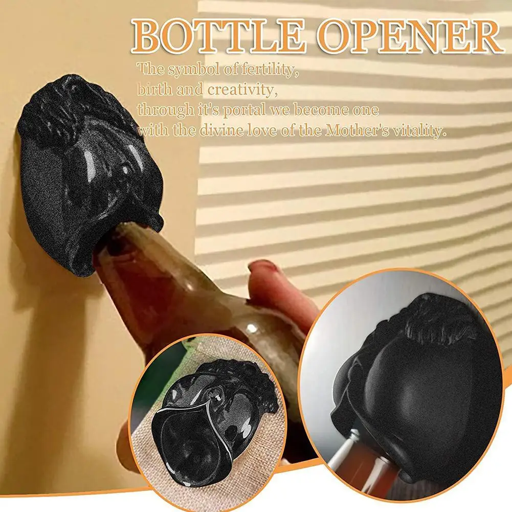 

1PC Vintage Universal Bottle Opener Corkscrew Wall Home Sculpture Decoration Accessories Mounted Kitchen For Bar R9J7