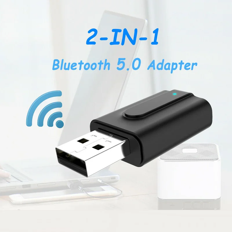 USB Bluetooth приемник передатчики 5 0 беспроводной аудио музыкальный стерео адаптер
