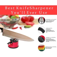 tungsten steel knife sharpener kitchen tool with suction cup knife sharpener safe kitchen knife sharpener
