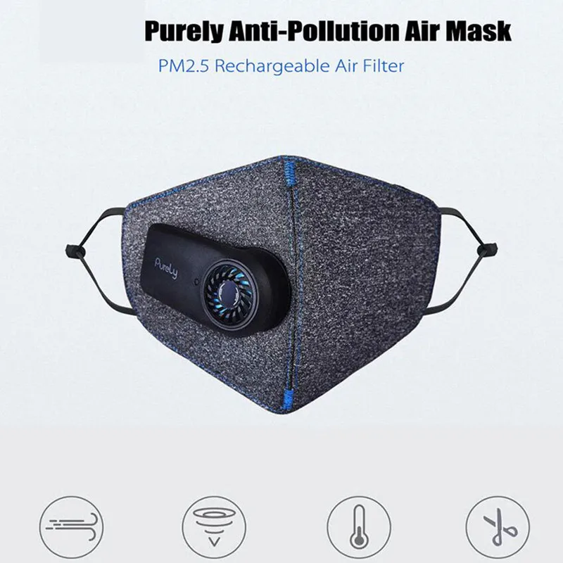 

In Stock Purely Fresh Air Mask Filters Purifying Air Superior Purification 3D Free Breathable