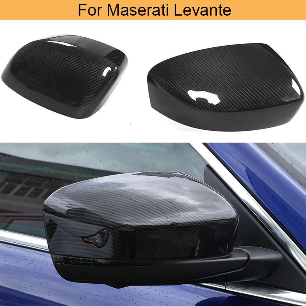 Колпачки для зеркала заднего вида из углеродного волокна Maserati Levante SUV 4 Door 2016